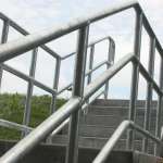 outdoor step railings